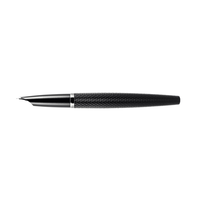 Diplomat Viper Guilloche Black plnicí pero