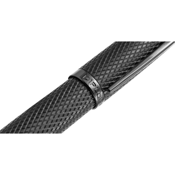 Diplomat Viper Guilloche Black plnicí pero