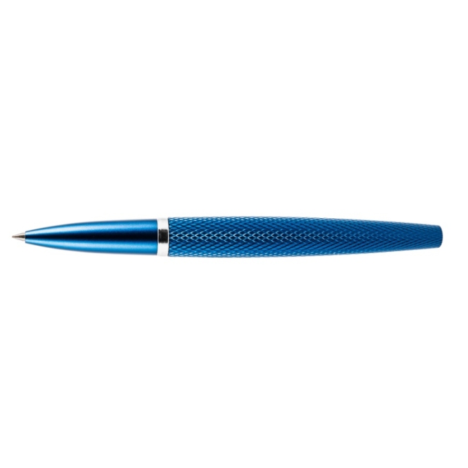 Diplomat Viper Guilloche Blue keramické pero
