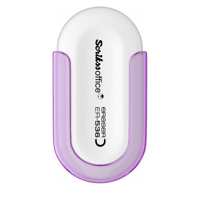 Scrikss Eraser ER536 White - Purple gumovací pryž