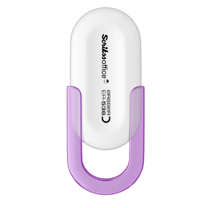 Scrikss Eraser ER536 White - Purple gumovací pryž