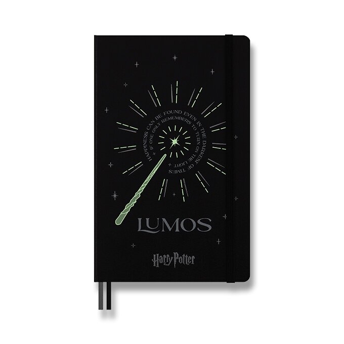 Moleskine Harry Potter Lumos linkovaný zápisník