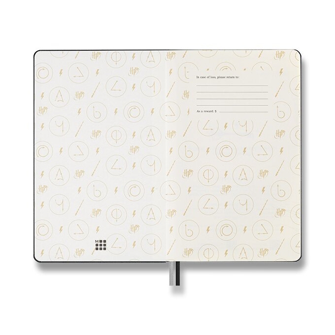 Moleskine Harry Potter Lumos linkovaný zápisník