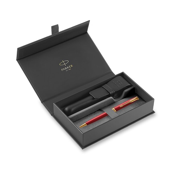 Parker Royal Sonnet Red GT dárková sada s pouzdrem