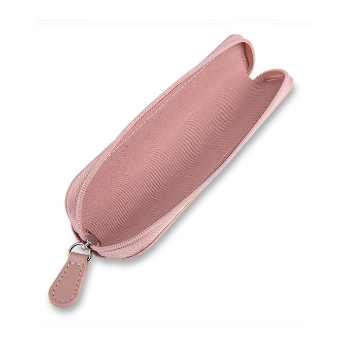 Parker pouzdro na 1 pero se zipem růžové