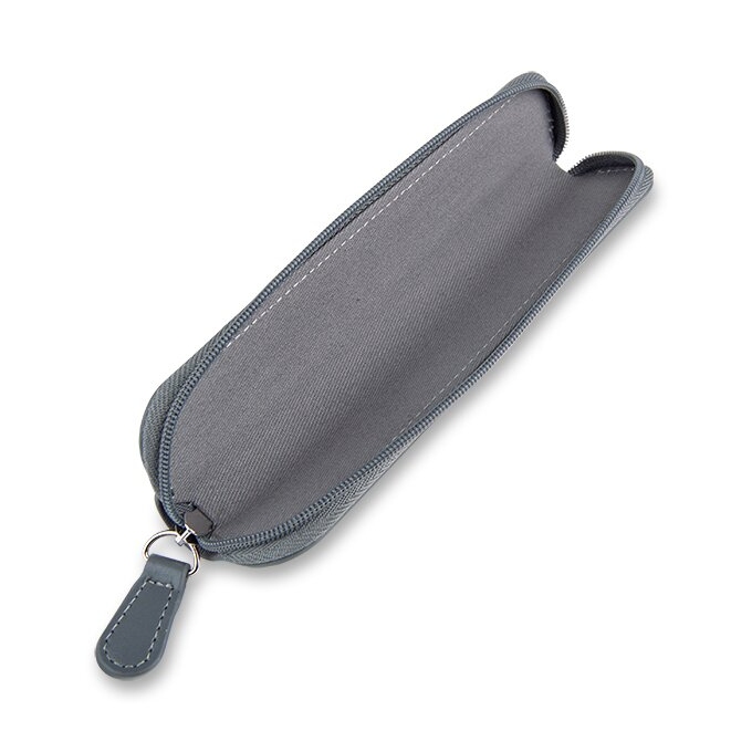 Parker pouzdro na 1 pero se zipem šedé