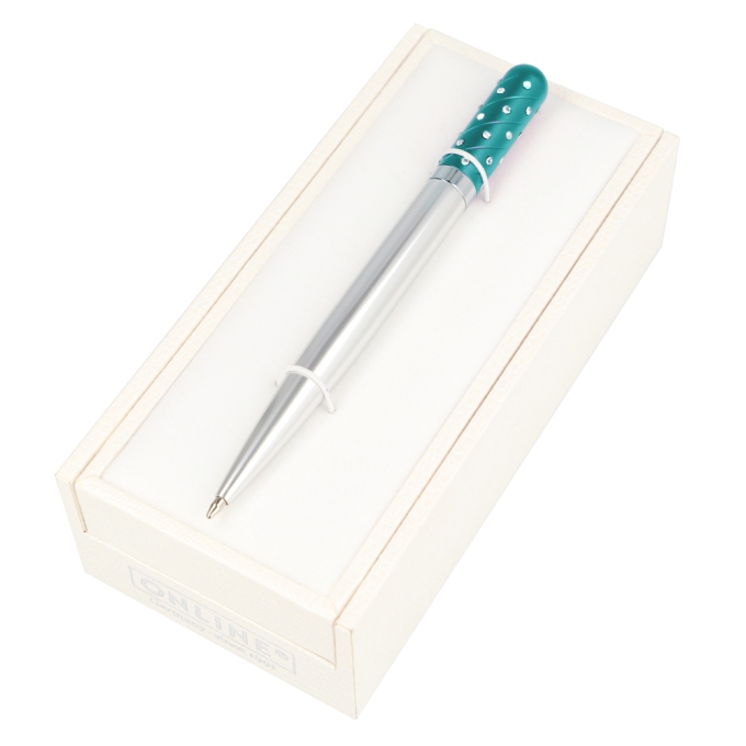 Online Crystal Turquoise kuličkové pero