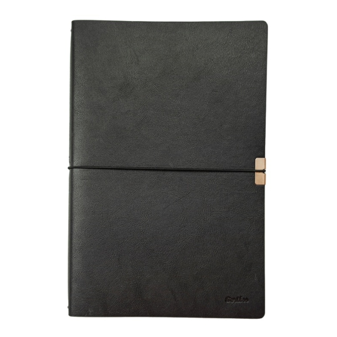 Scrikss Toledo Premium Black A5 černý zápisník