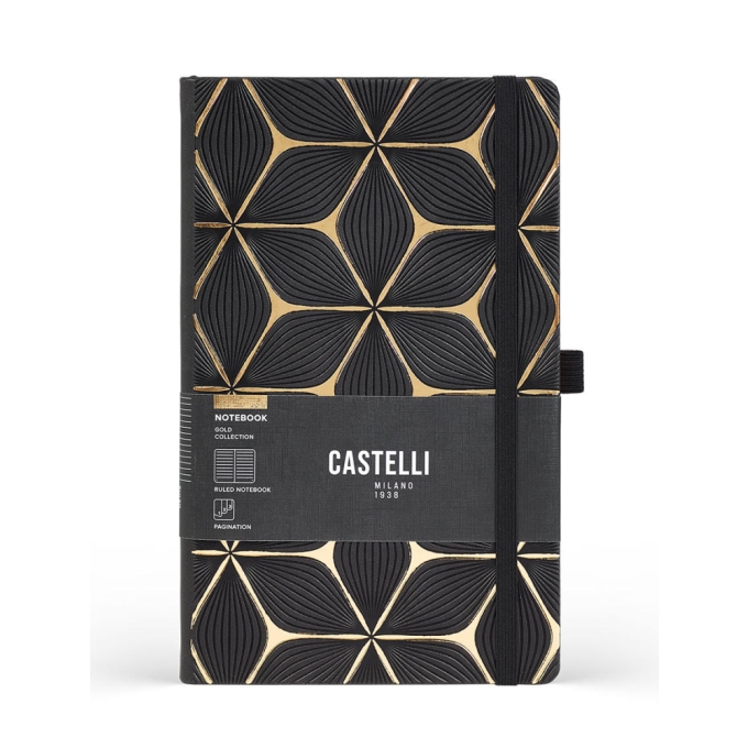 Castelli Gold Flower L linkovaný zápisník