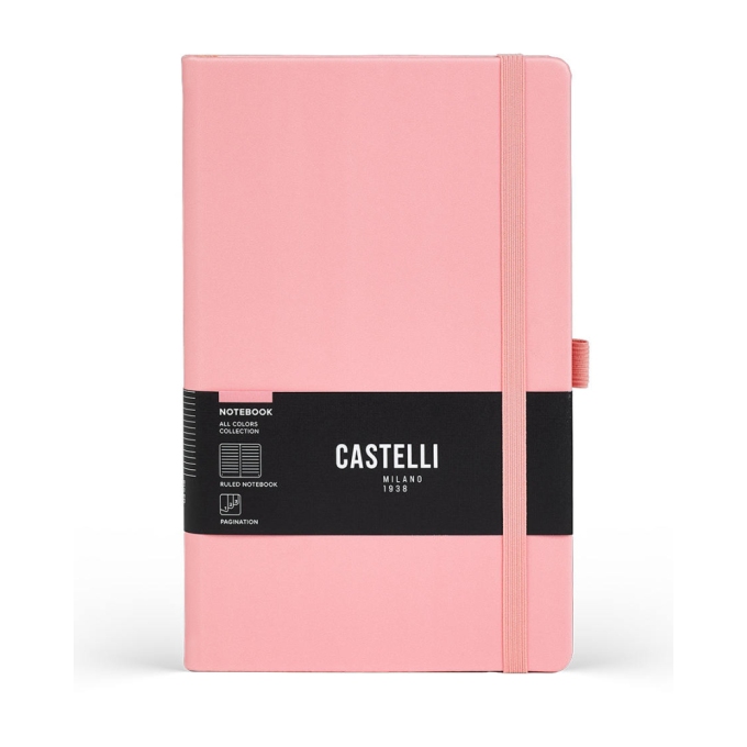 Castelli All Colors Pink L linkovaný zápisník