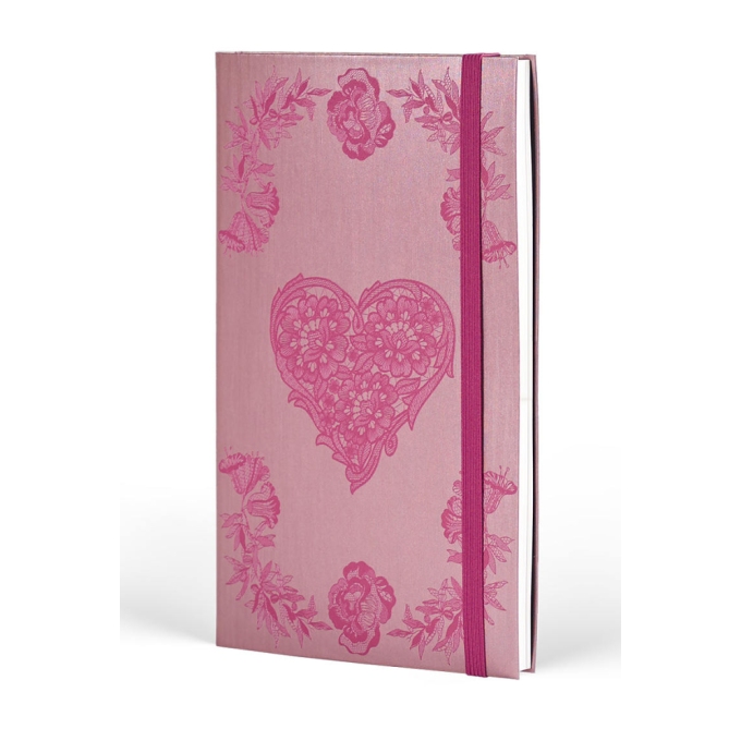 Castelli Lace Heart L linkovaný zápisník