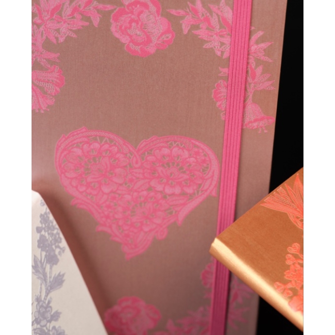 Castelli Lace Heart L linkovaný zápisník