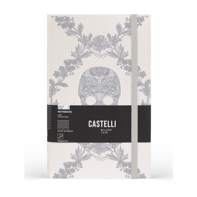 Castelli Lace Skull L linkovaný zápisník