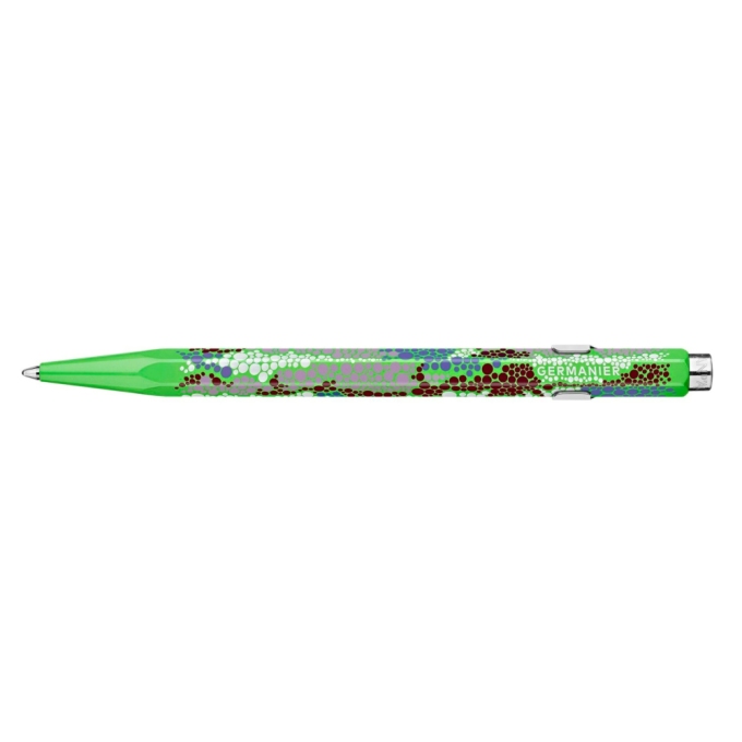 Caran dAche 849 Germanier Neon Green kuličkové pero