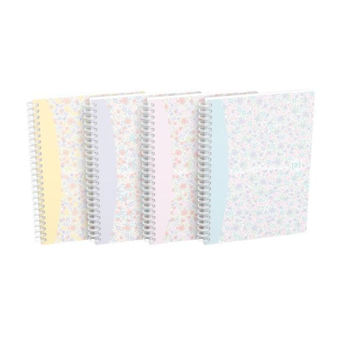 Oxford A5 linkovaný zápisník - Floral