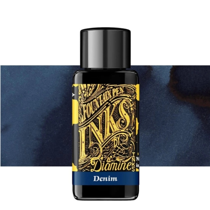 Diamine Denim lahvičkový inkoust 30 ml