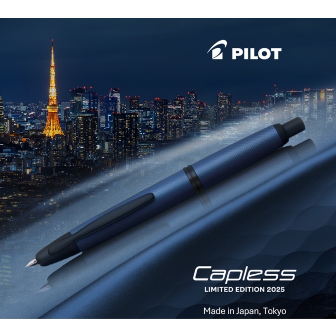 Pilot Capless Midnight LE 2025 plnicí pero
