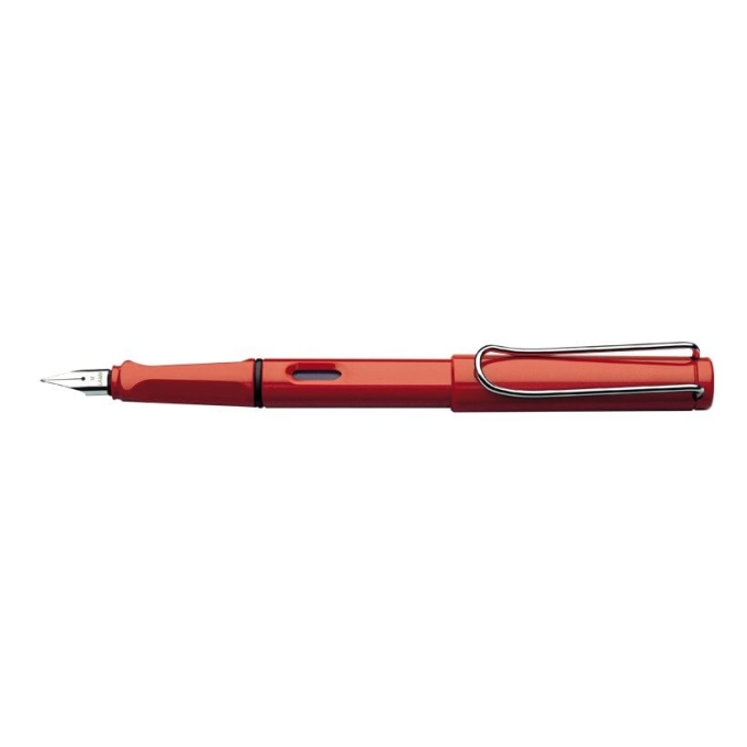 Lamy Safari Shiny Red plnicí pero