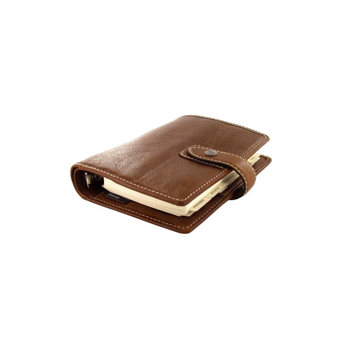Filofax Malden kapesní hnědý diář