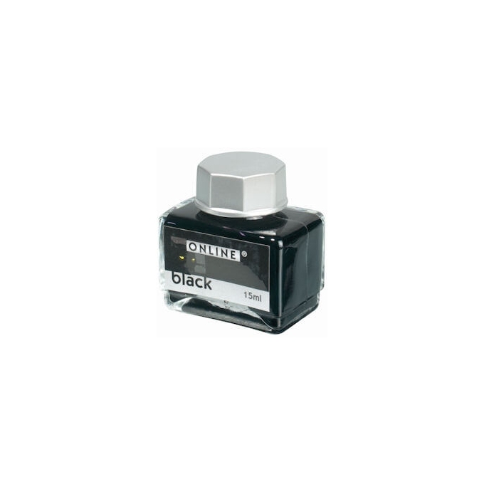 Online Black lahvičkový inkoust 15 ml
