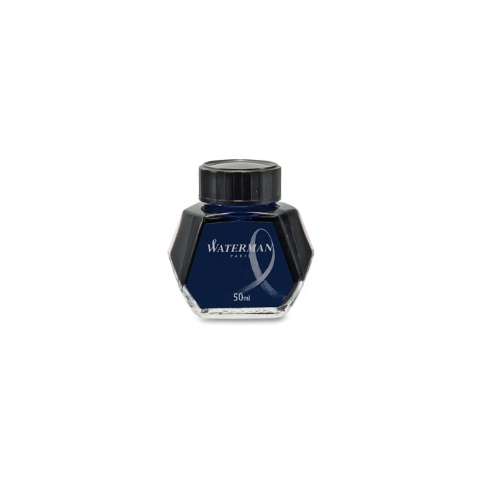 Waterman Blue-Black lahvičkový inkoust 50 ml
