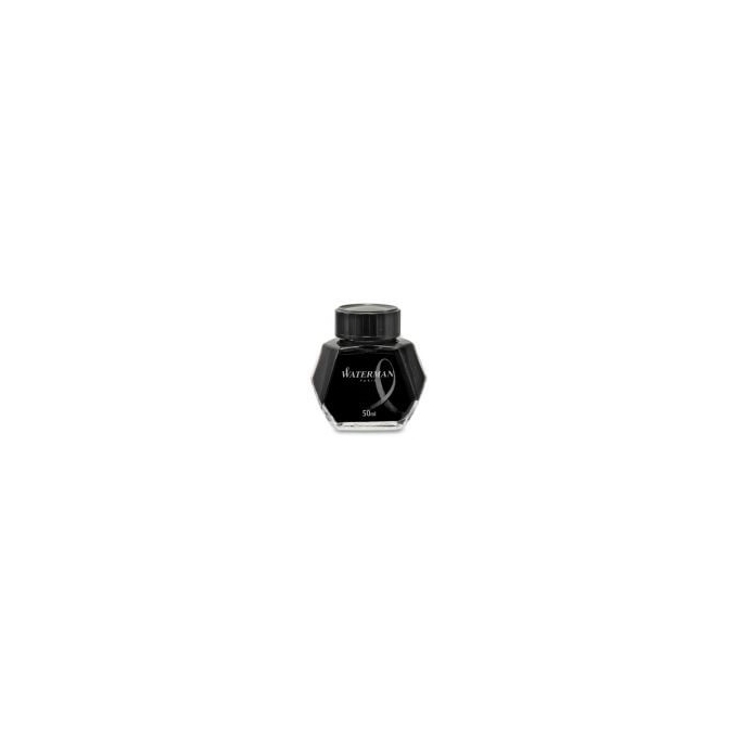 Waterman Black lahvičkový inkoust 50 ml