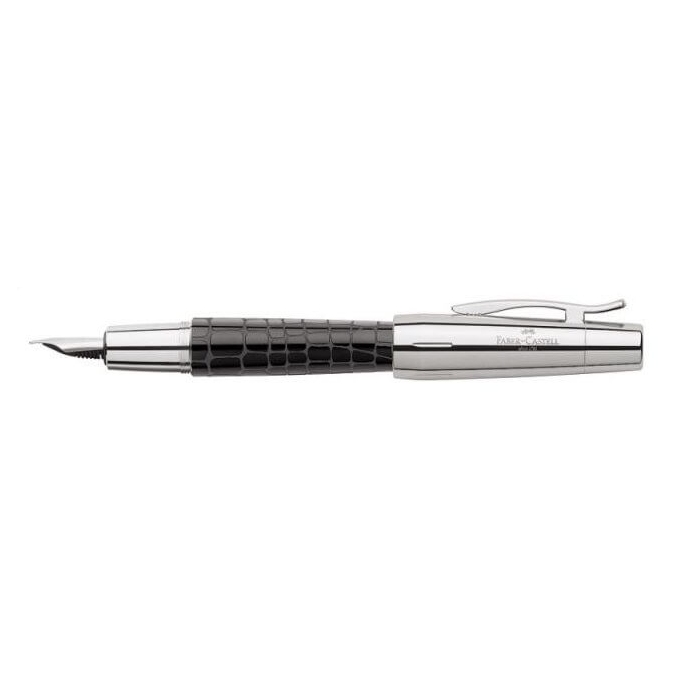 Faber-Castell E-Motion Croco Black plnicí pero