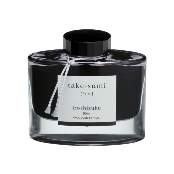 Pilot Iroshizuku Take-Sumi - Bamboo Charcoal lahvičkový inkoust 50 ml