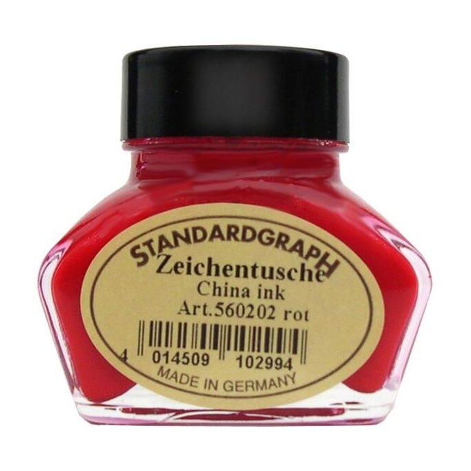 Standardgraph Red kaligrafická tuš