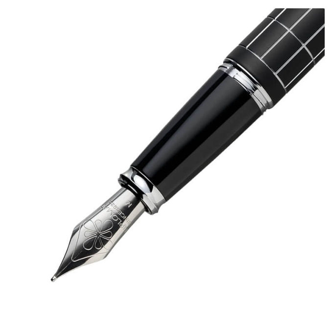 Diplomat Excellence Plus Rhomb Guilloch Lapis Black plnicí pero