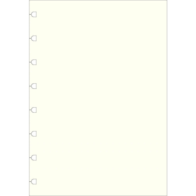 Filofax náhradní listy do zápisníků A5 - čisté