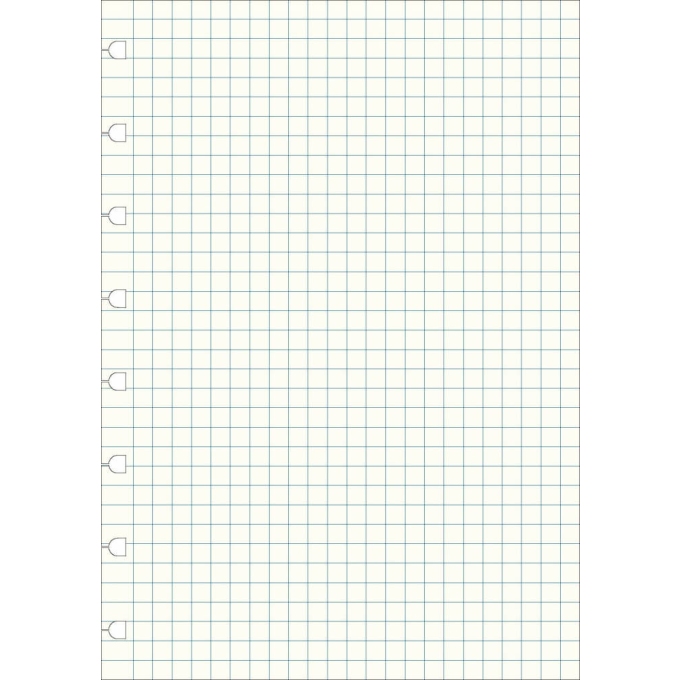 Filofax náhradní listy do zápisníků A5 - čtverečkované