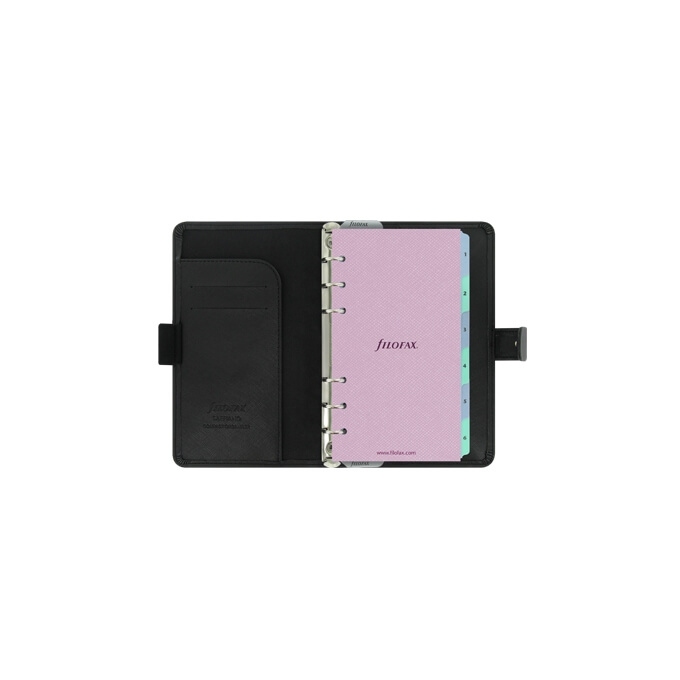 Filofax Saffiano Compact černý diář