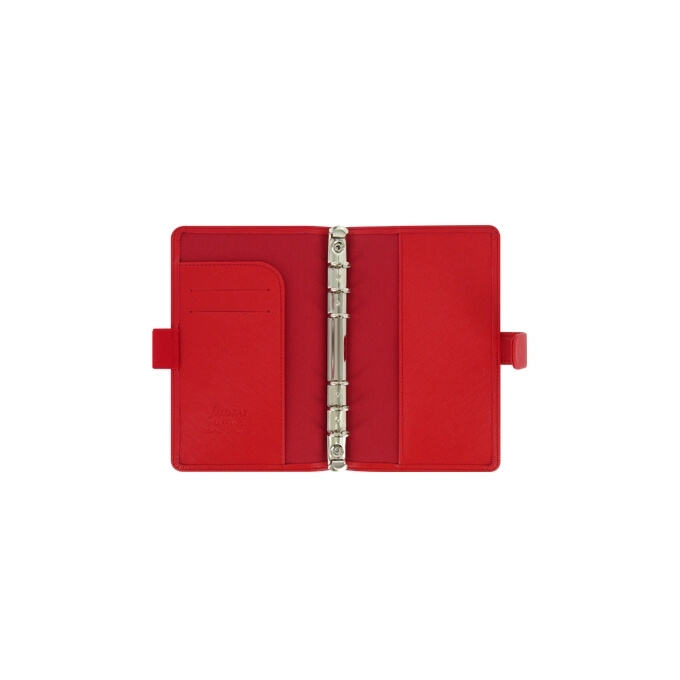 Filofax Saffiano Compact červený diář
