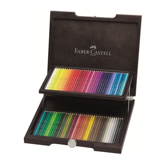 Faber Castell Albrecht Dürer akvarelové pastelky 72 ks v dřevěné kazetě