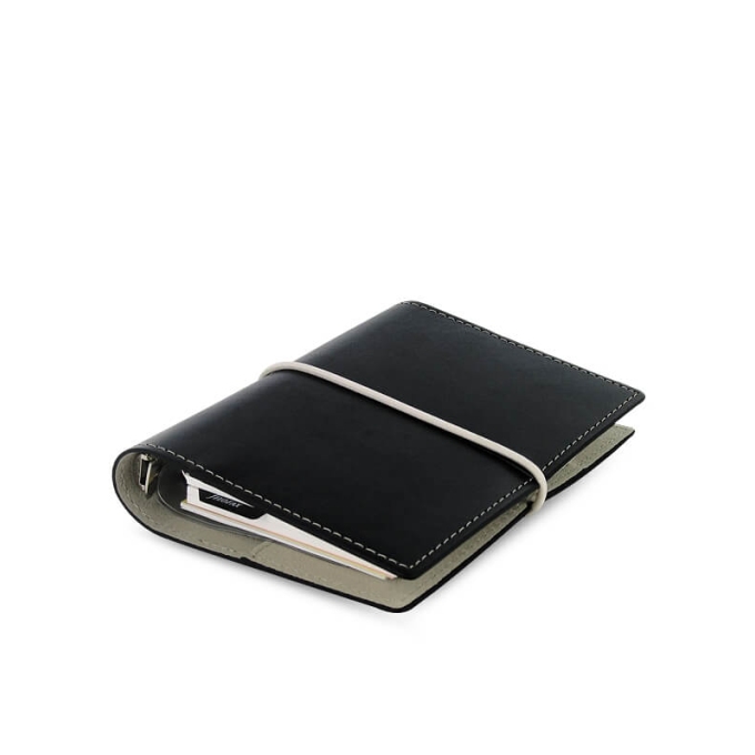 Filofax Domino kapesní černý diář