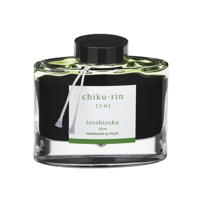 Pilot Iroshizuku Chiku-Rin - Bamboo Forest lahvičkový inkoust 50 ml