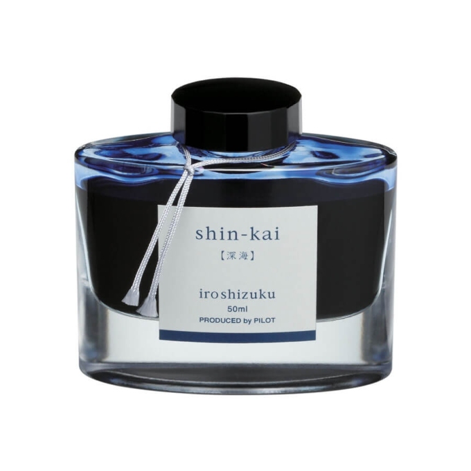 Pilot Iroshizuku Shin-Kai - Deep Sea lahvičkový inkoust 50 ml