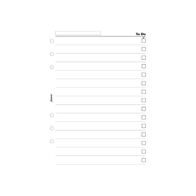 Filofax A5  Nezapomeň