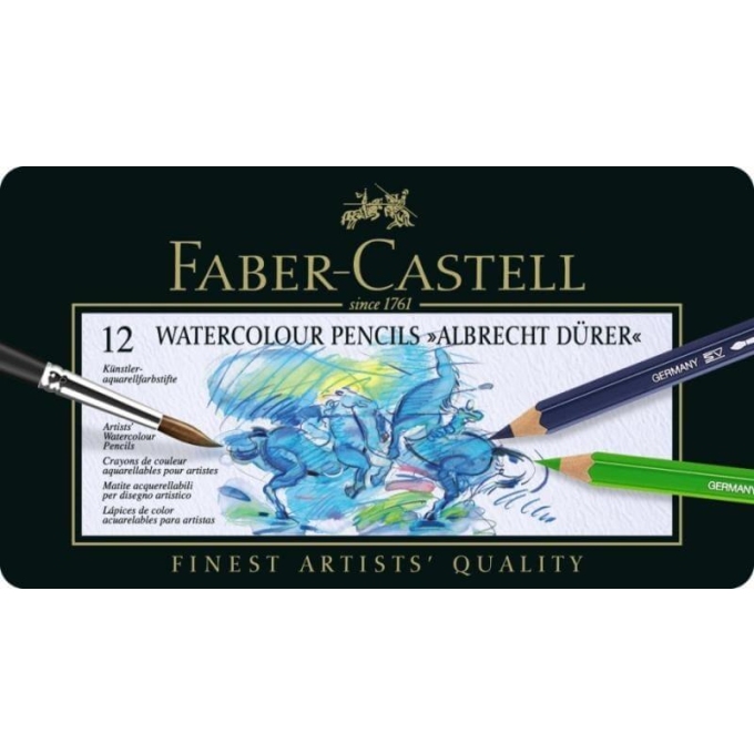 Faber Castell Albrecht Dürer akvarelové pastelky 12 ks