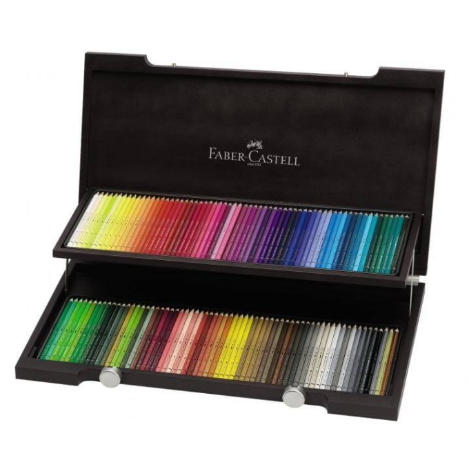 Faber Castell Albrecht Dürer akvarelové pastelky 120 ks v dřevěné kazetě
