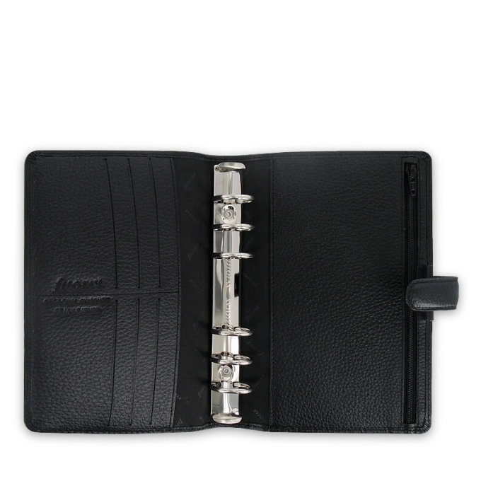 Filofax Finsbury osobní černý diář