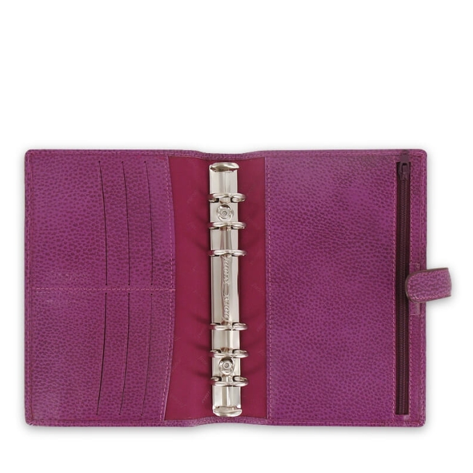 Filofax Finsbury osobní malinový diář