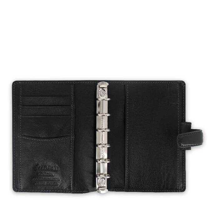 Filofax Holborn kapesní černý diář