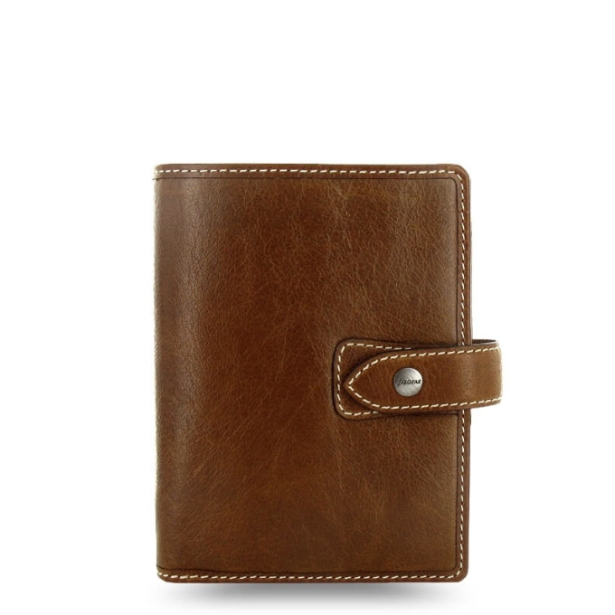 Filofax Malden kapesní hnědý diář