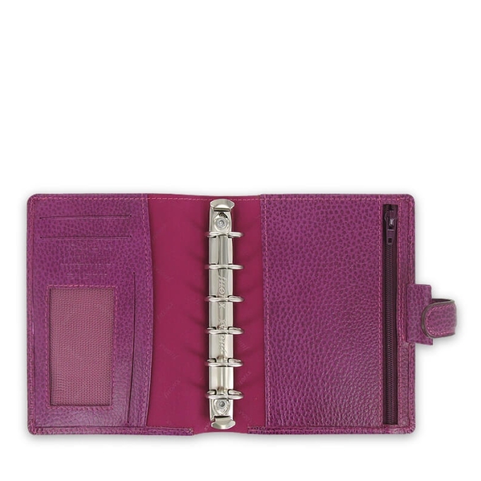 Filofax Finsbury kapesní malinový diář
