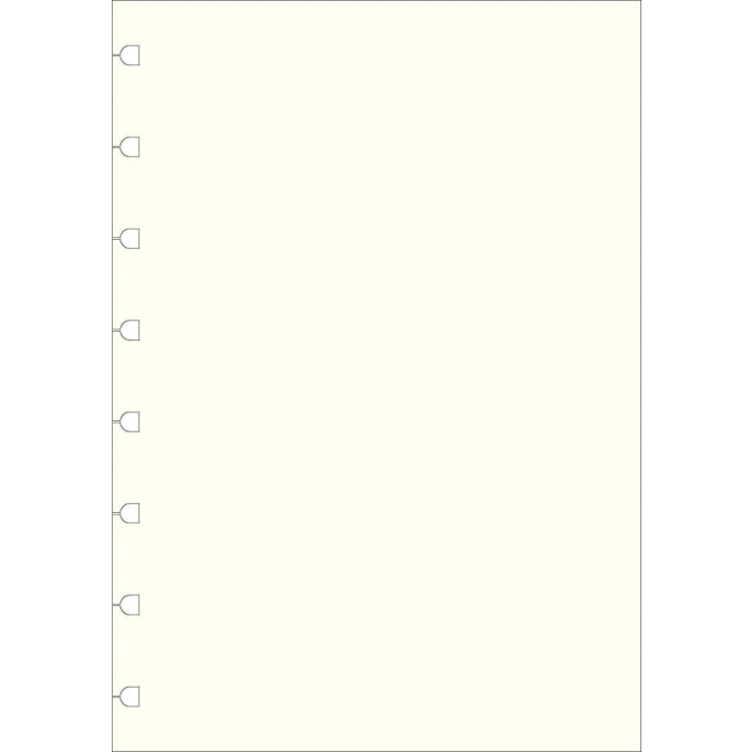 Filofax náhradní listy do zápisníků A4 - čisté