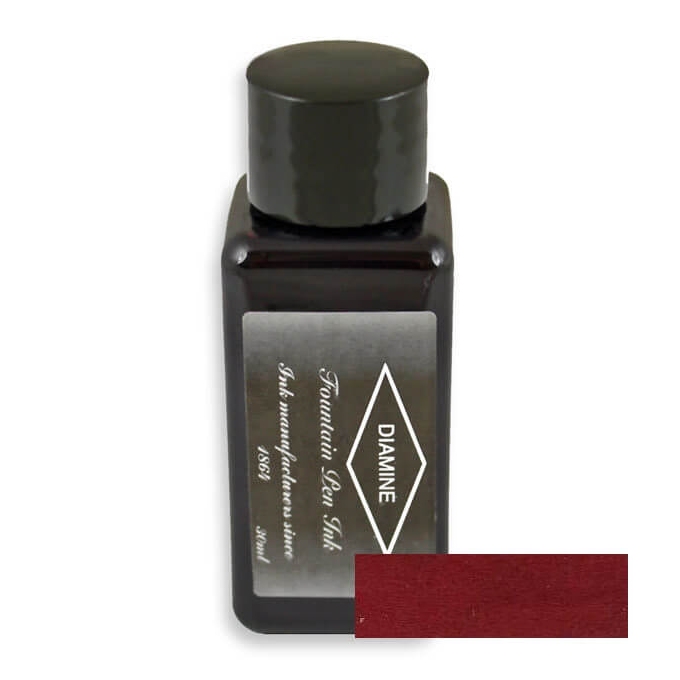 Diamine Monaco Red lahvičkový inkoust 30 ml