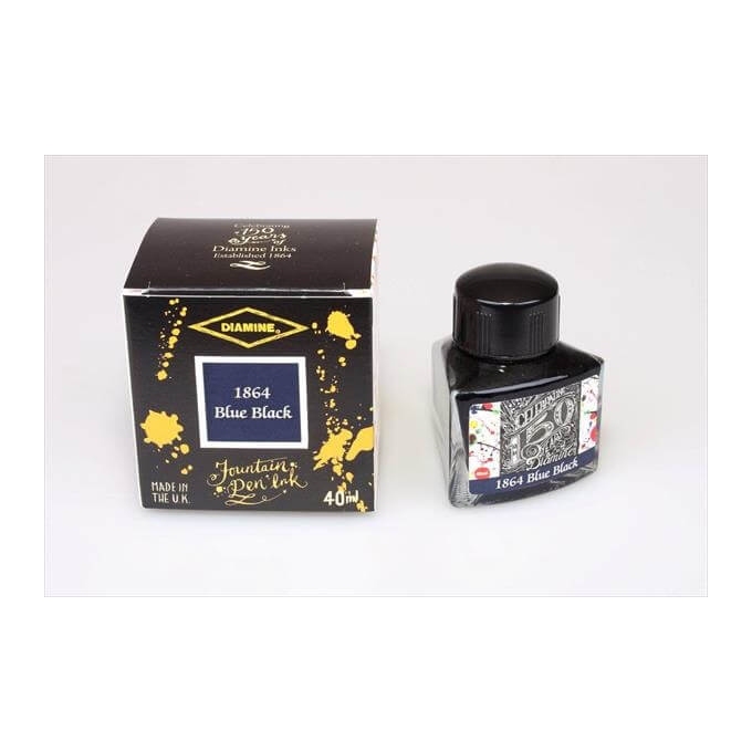 Diamine Anniversary 1864 Blue Black lahvičkový inkoust 40 ml