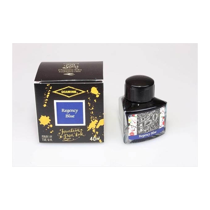 Diamine Anniversary Regency Blue lahvičkový inkoust 40 ml